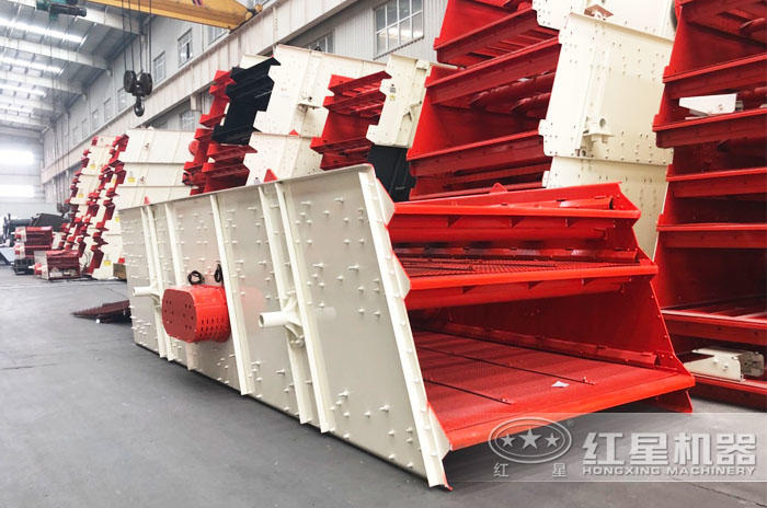 振动筛可生产2/3/4/5中不同规格物料 振动筛可生产2/3/4/5中不同规格物料