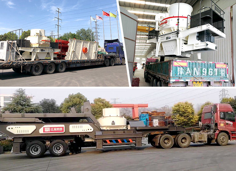 制砂机、移动制砂机发货