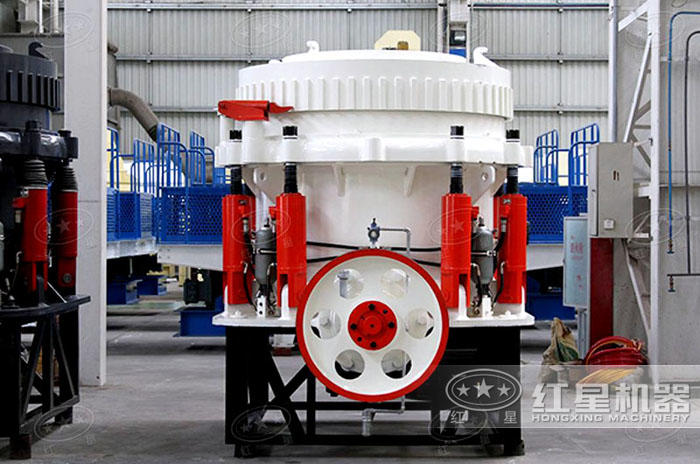全液压圆锥式破碎机产量高，能耗小